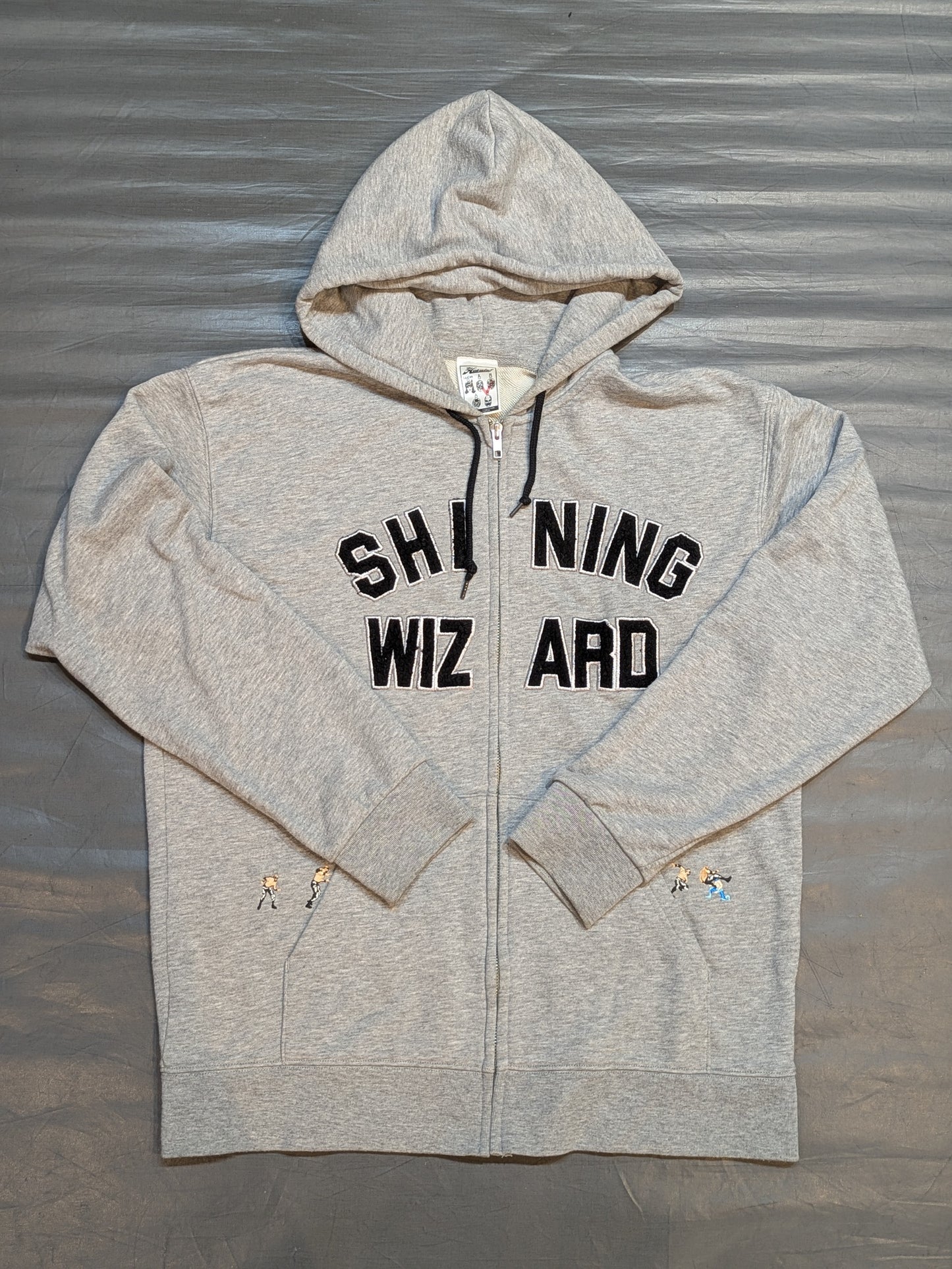 武藤敬司×HAOMING「Shining Wizard」ジップパーカー