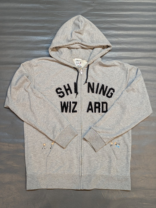 武藤敬司×HAOMING「Shining Wizard」ジップパーカー