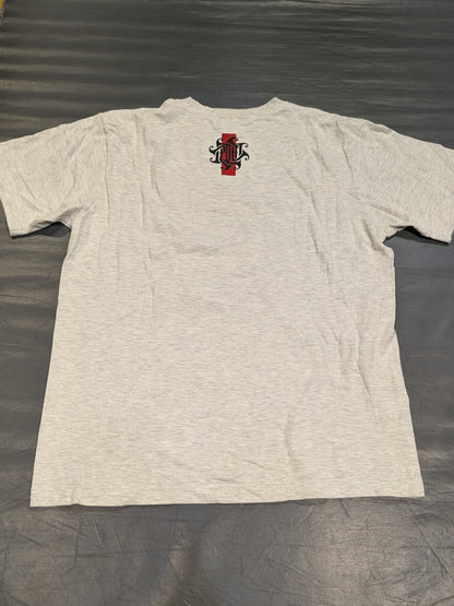 鈴木みのる「RED LINE」オートミールTシャツ②(グレー)