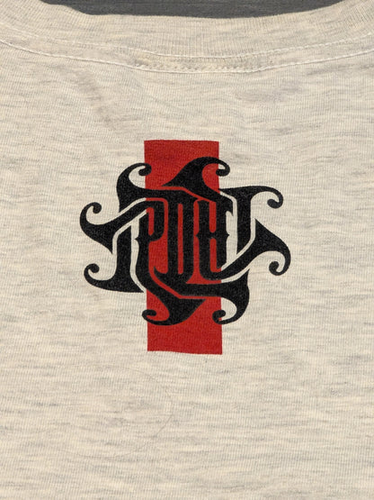 鈴木みのる「RED LINE」オートミールTシャツ②(グレー)