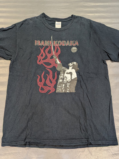 木高イサミ「ISAMI KODAKA」Tシャツ(ブラック)
