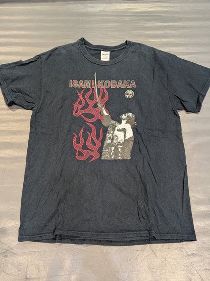 木高イサミ「ISAMI KODAKA」Tシャツ(ブラック)