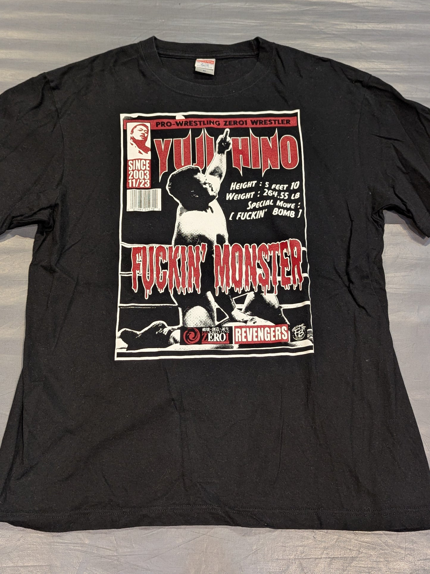 火野裕士「FUCKIN MONSTER」Tシャツ