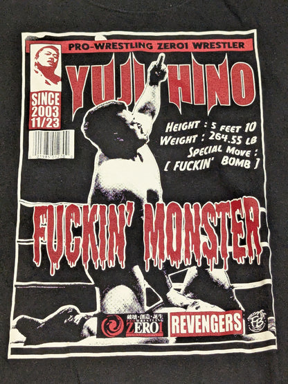 火野裕士「FUCKIN MONSTER」Tシャツ
