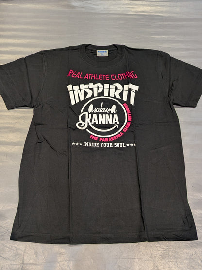 浅倉カンナ「INSPIRIT」Tシャツ①(ブラック)