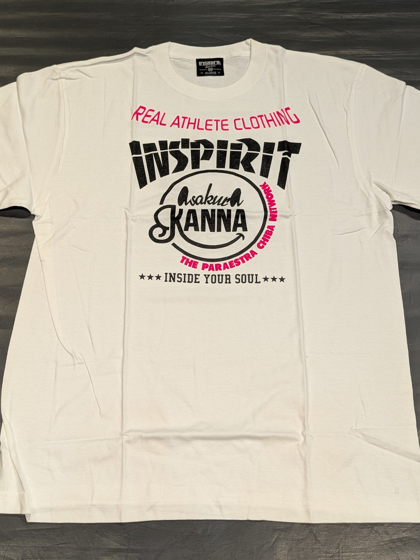 浅倉カンナ「INSPIRIT」Tシャツ②(ホワイト)