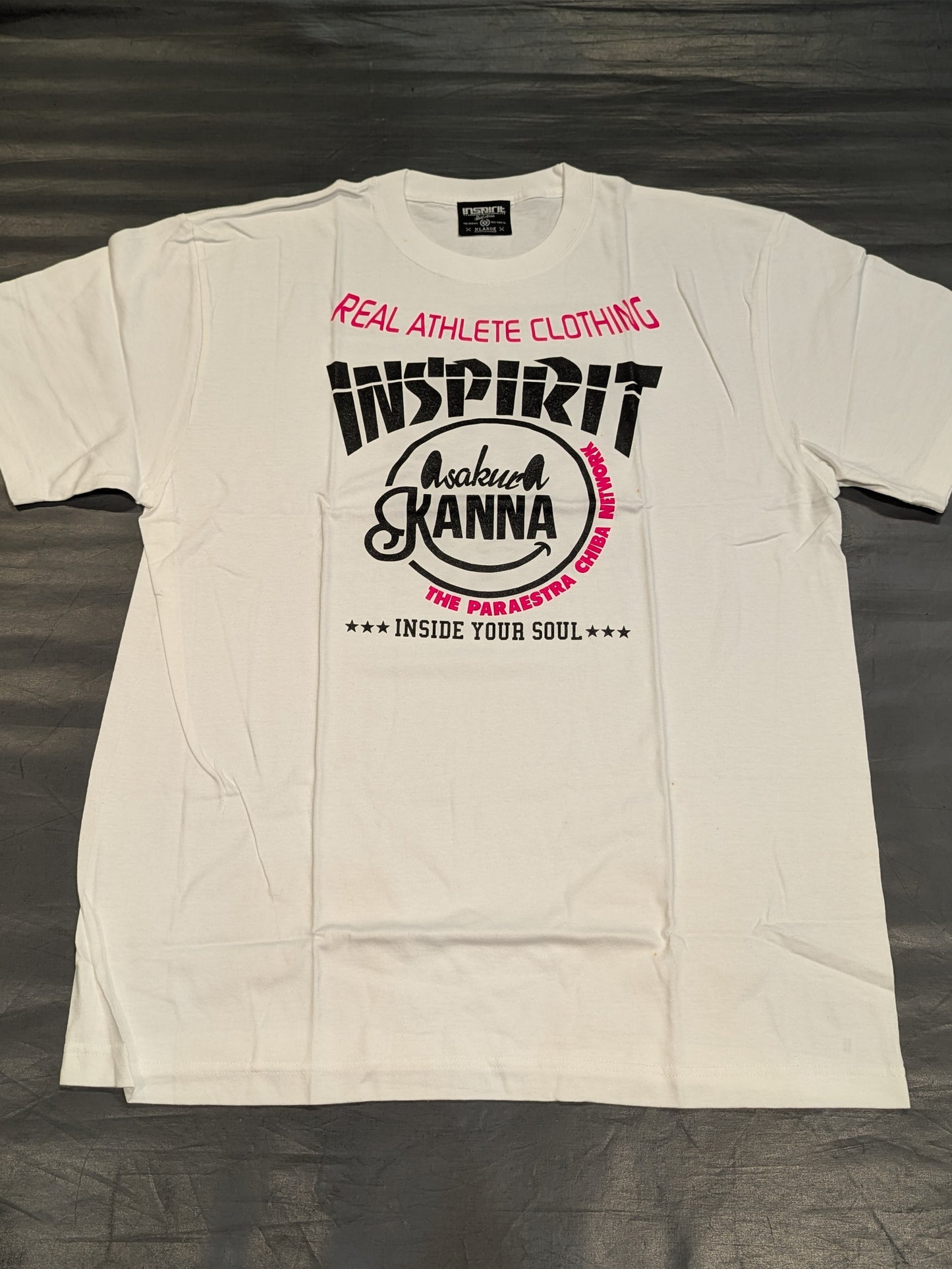 浅倉カンナ「INSPIRIT」Tシャツ②(ホワイト)