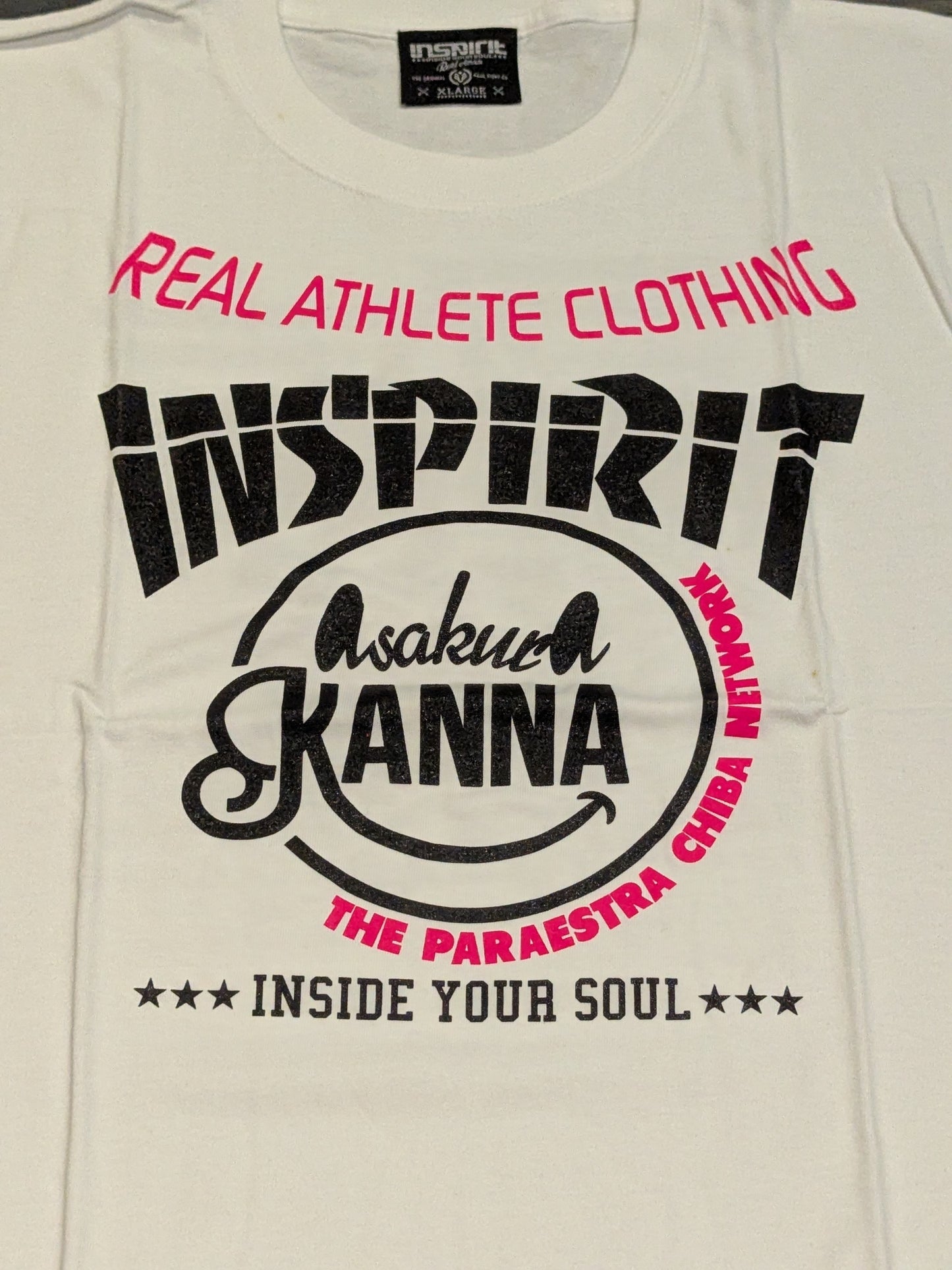 浅倉カンナ「INSPIRIT」Tシャツ②(ホワイト)