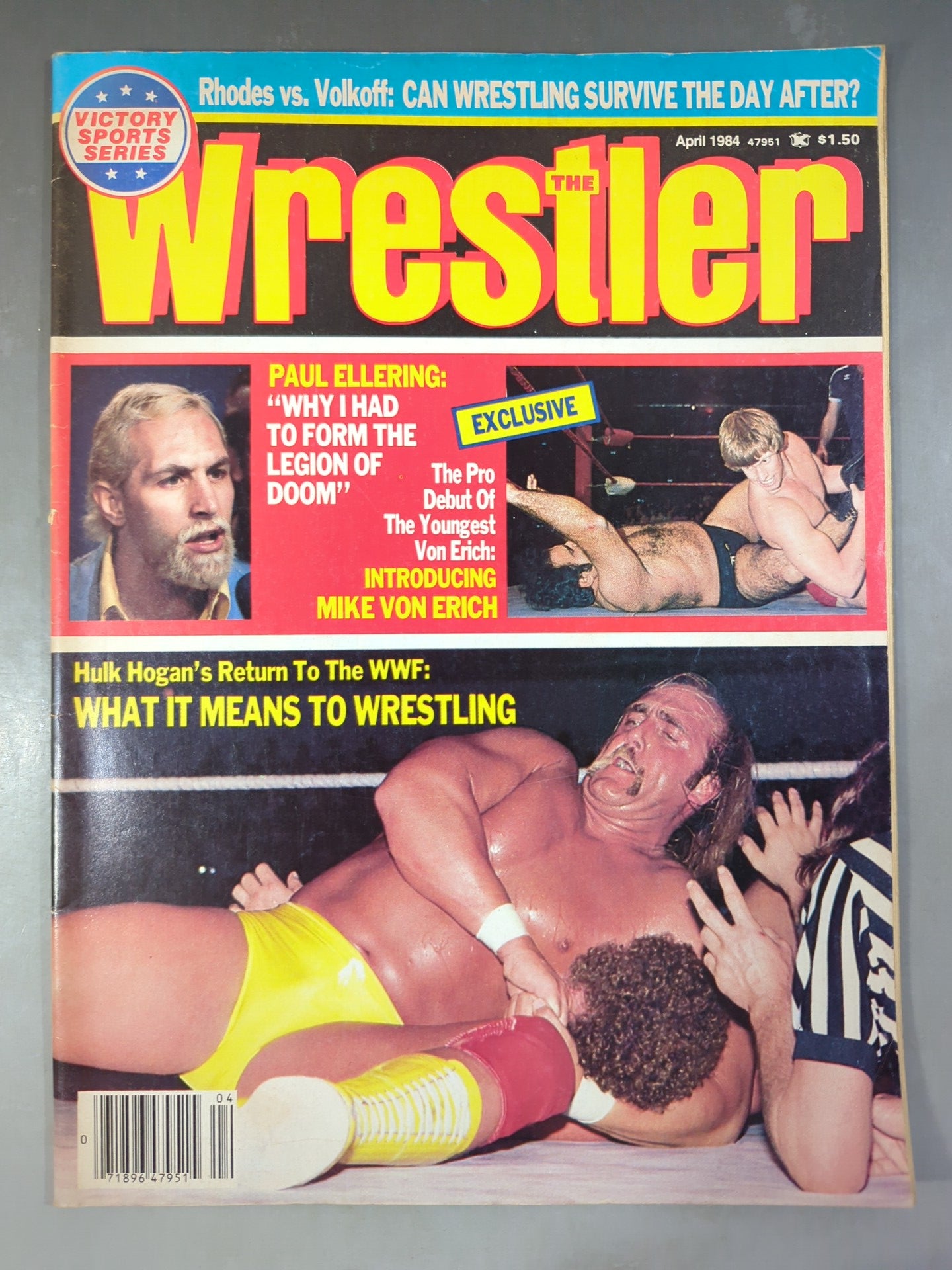 THE Wrestler 1984年4月号