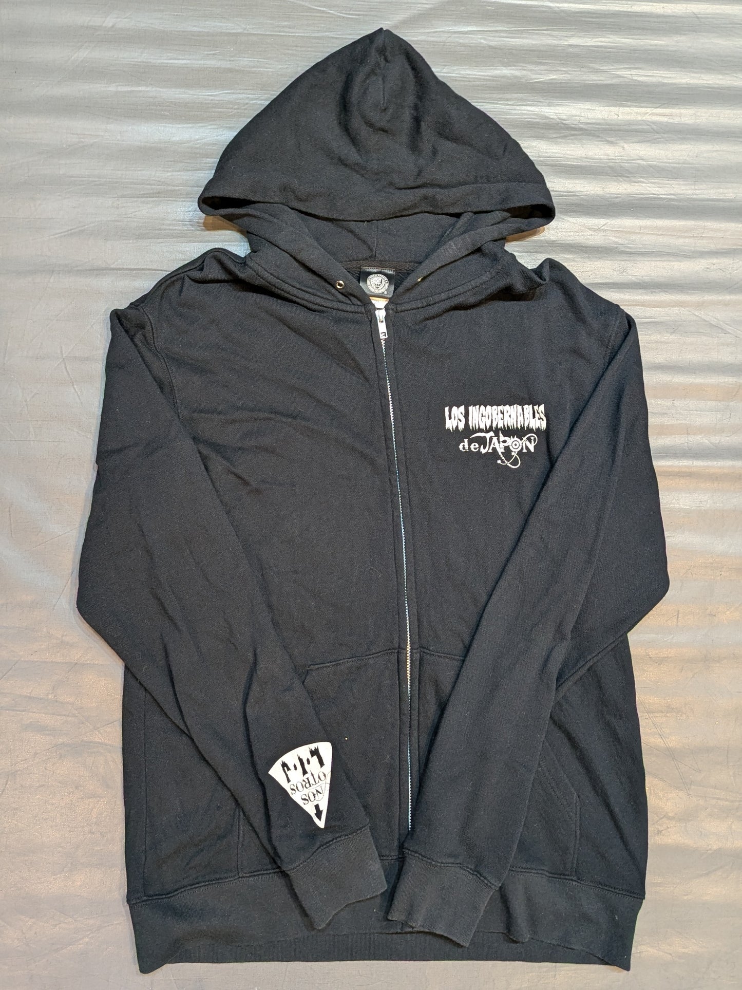 L.I.J Zip hoodie  (3) (2018 / Black × White)