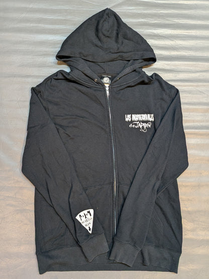 L.I.J Zip hoodie  (3) (2018 / Black × White)