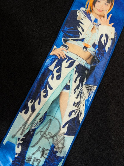 【hand signed autograph】 MIRAI Marigold Printed Towel