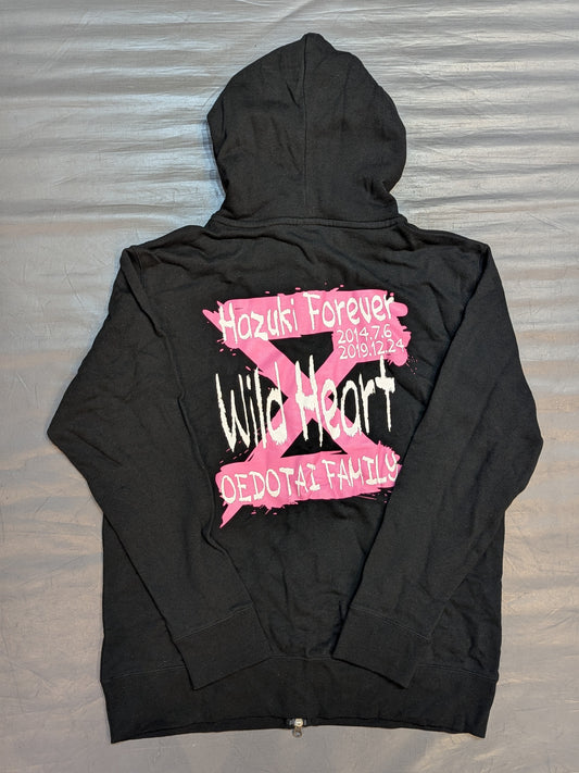 Hazuki "Wild Heart Hazuki Forever OEDOTAI FAMILY" Zip hoodie