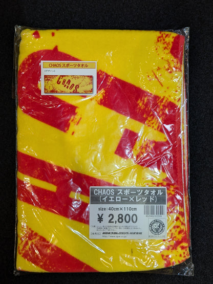 CHAOS Sports Towel (Yellow×Red)