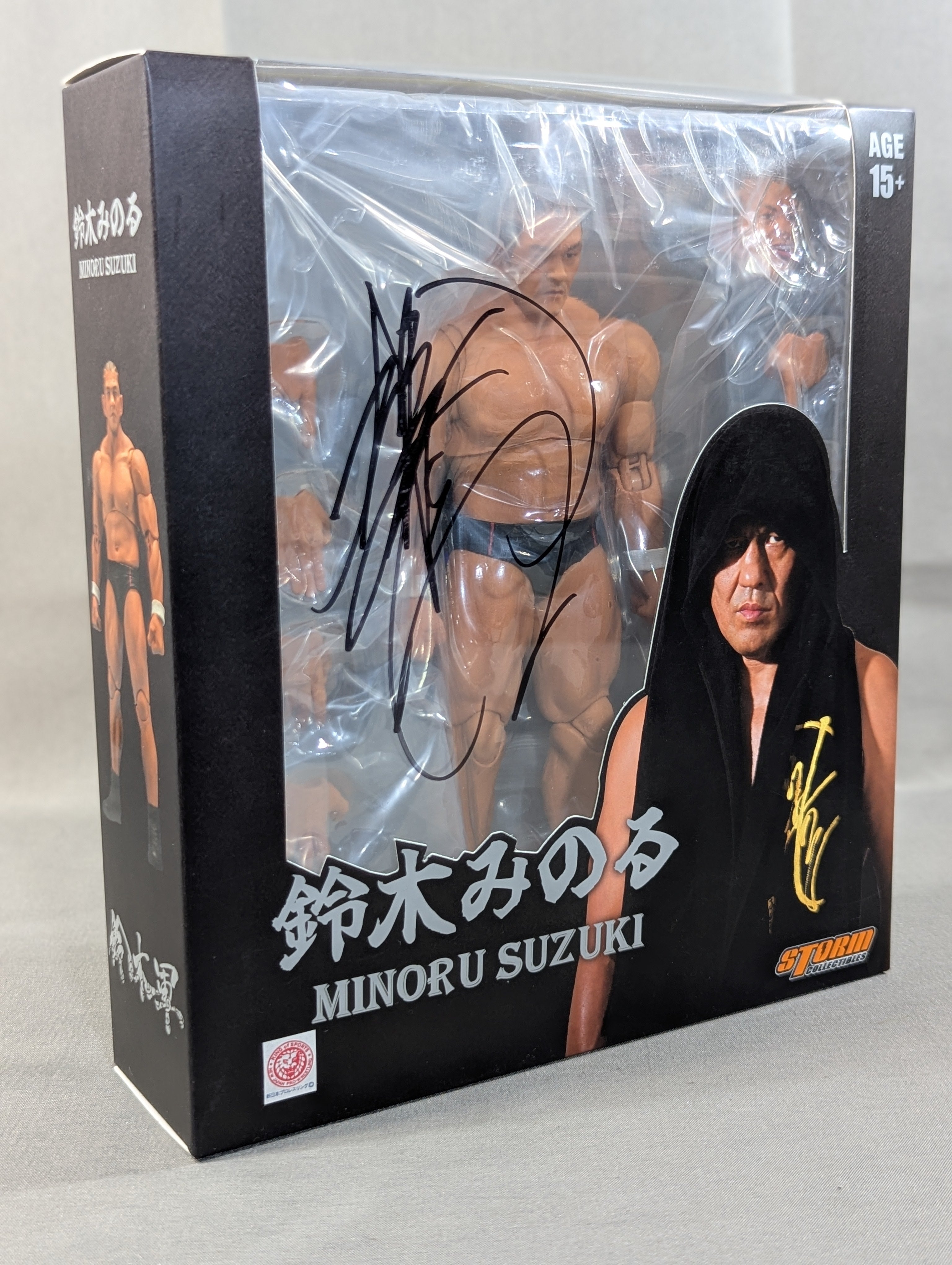 鈴木みのる フィギュア 直筆サイン入り】鈴木みのる ☆STORM COLLECTIBLES☆ – 闘道館