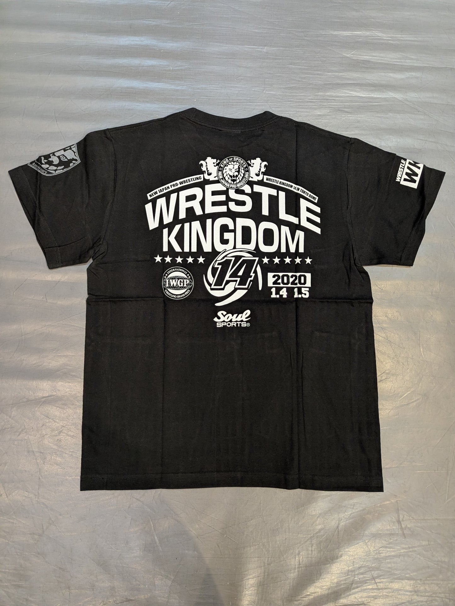 WRESTLE KINGDOM 14 大会記念「SOUL SPORTS」Tシャツ