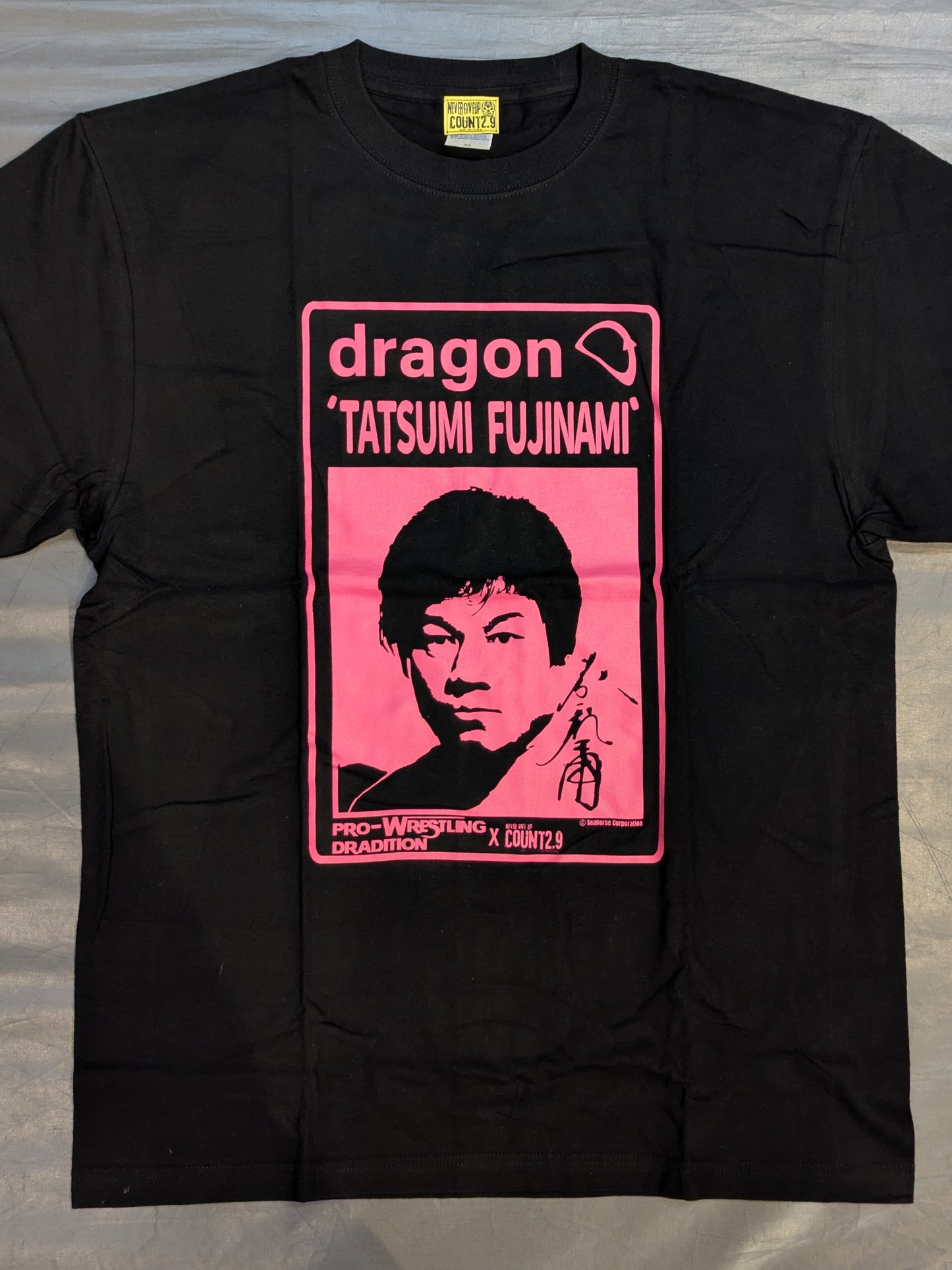 藤波辰爾×Count2.9 Tシャツ(ブラック)