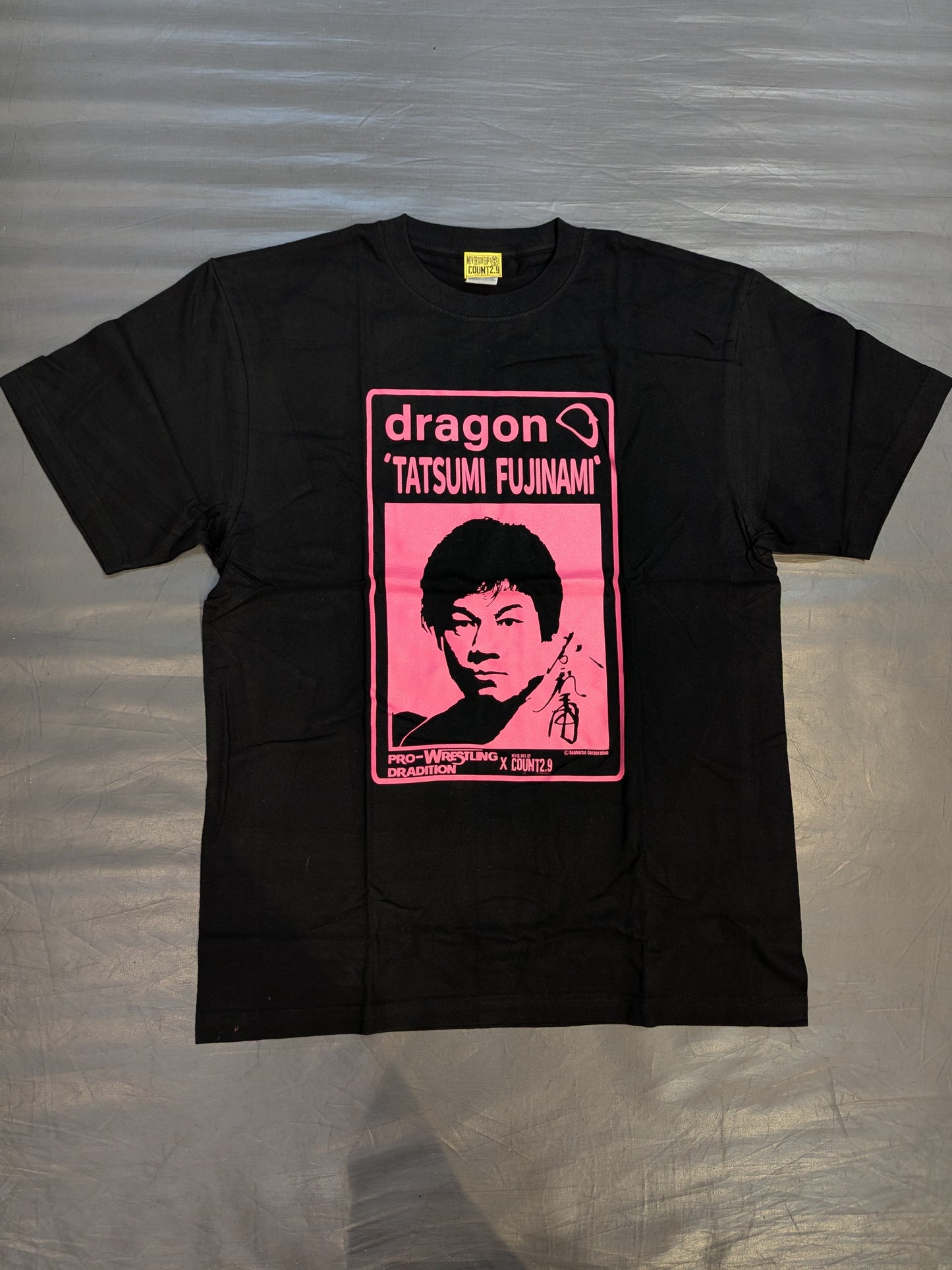 藤波辰爾×Count2.9 Tシャツ(ブラック)