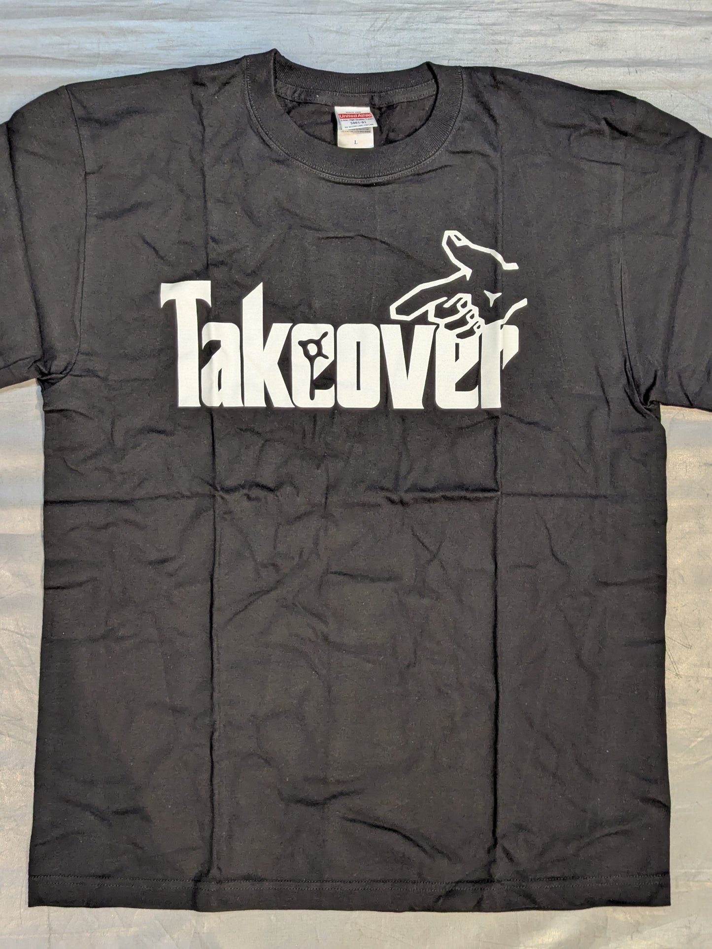 柴田勝頼「TAKE OVER」Tシャツ(ブラック)