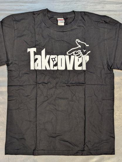 柴田勝頼「TAKE OVER」Tシャツ(ブラック)