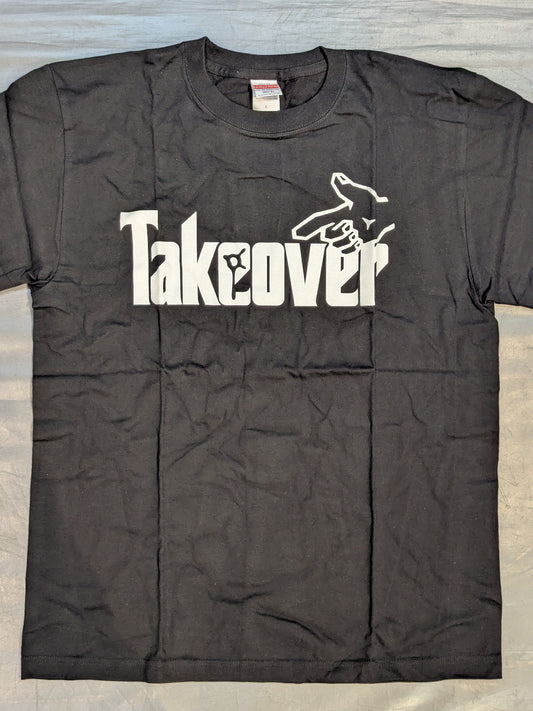 柴田勝頼「TAKE OVER」Tシャツ(ブラック)