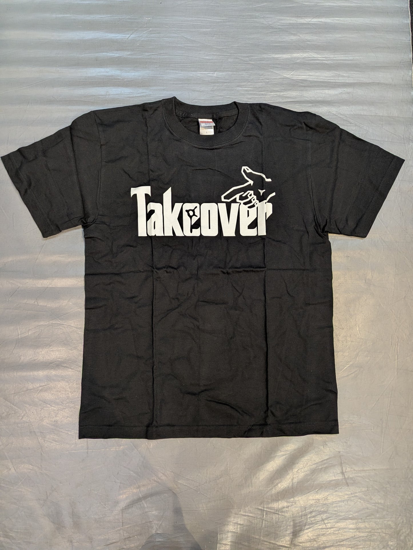 柴田勝頼「TAKE OVER」Tシャツ(ブラック)