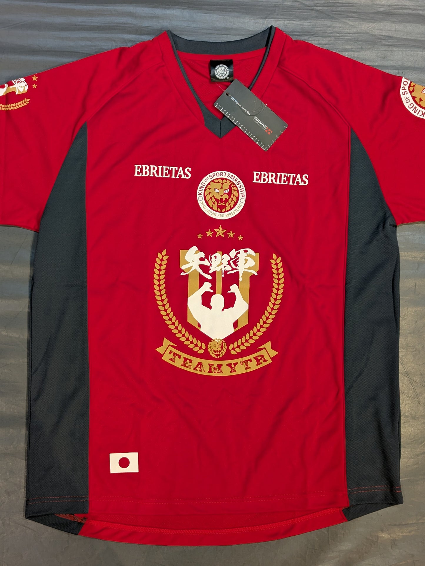矢野軍一面対抗戦PART２「キング・オブ・スポーツマンシップ」応援サッカーTシャツ