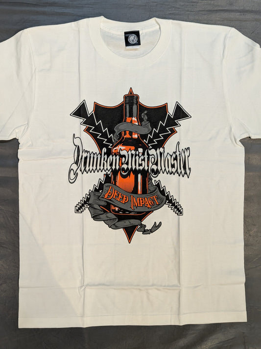 金丸義信「DRUNKEN MIST MASTER」Tシャツ(ホワイト)