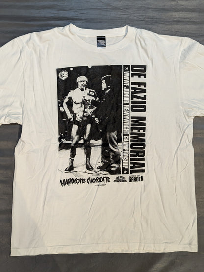 藤波辰爾「ディフォジオ・メモリアル(二冠ホワイト)」Tシャツ