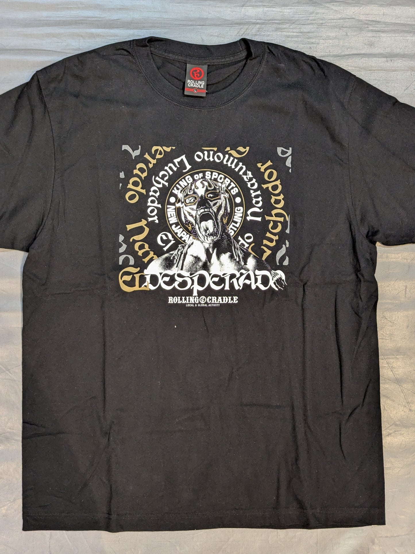 エル・デスペラード×ROLLING CRADLE コラボTシャツ(El escudo del león)
