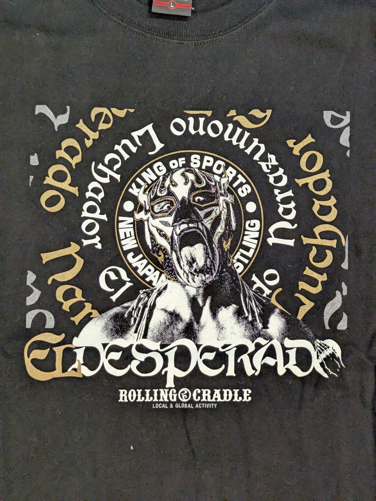 エル・デスペラード×ROLLING CRADLE コラボTシャツ(El escudo del león)