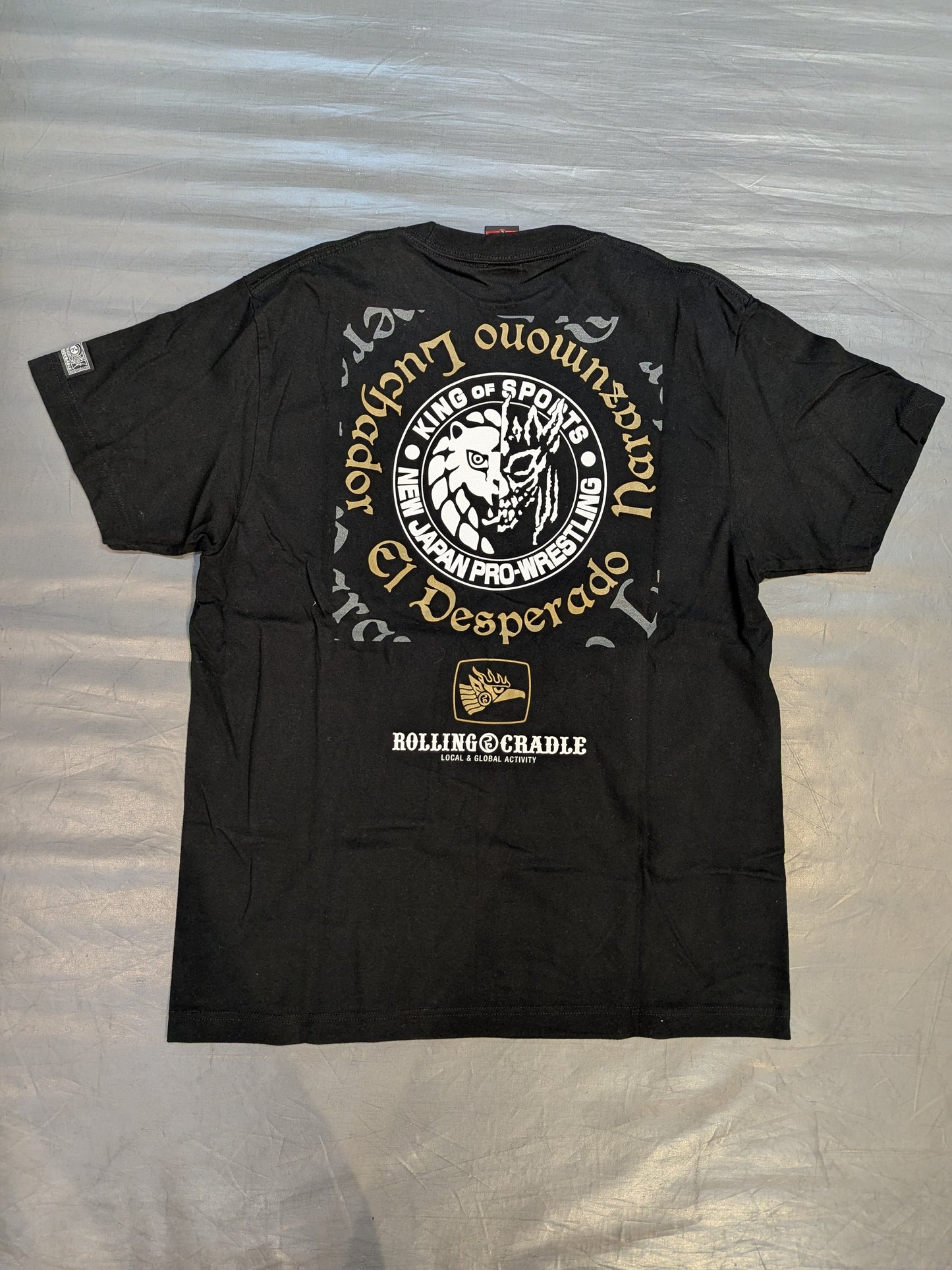エル・デスペラード×ROLLING CRADLE コラボTシャツ(El escudo del león)