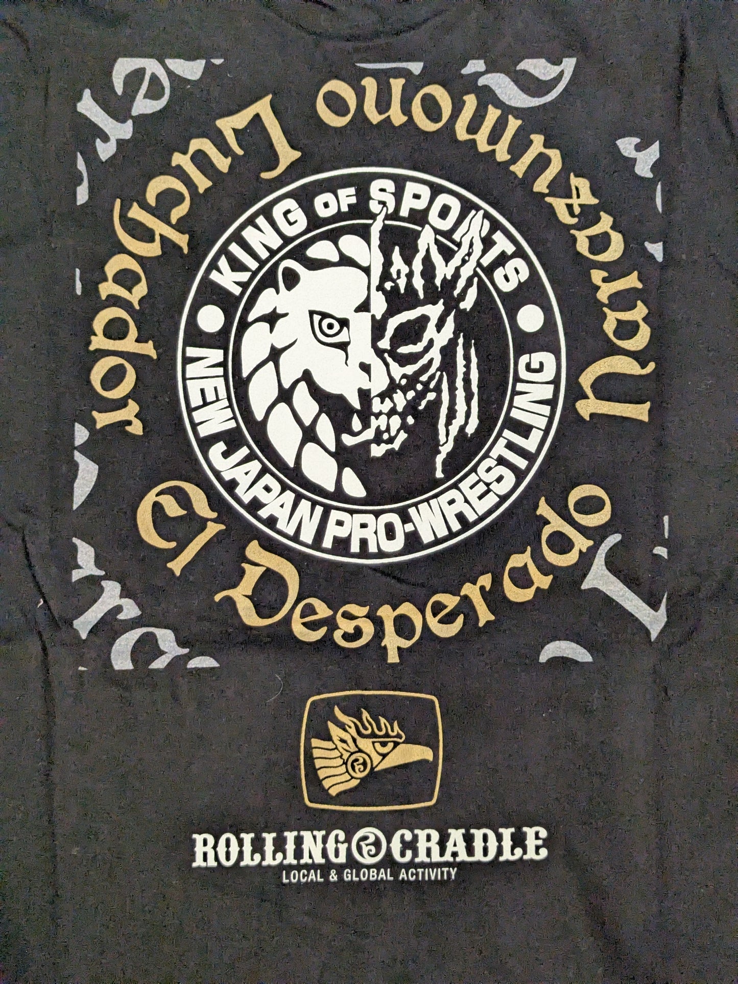 エル・デスペラード×ROLLING CRADLE コラボTシャツ(El escudo del león)