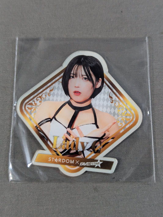 レディ・C STARDOM×FAVESTAR! アクリルシール
