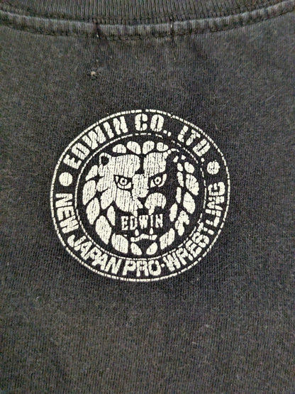 獣神サンダーライガー×EDWIN ボックスロゴTシャツ(ブラック)