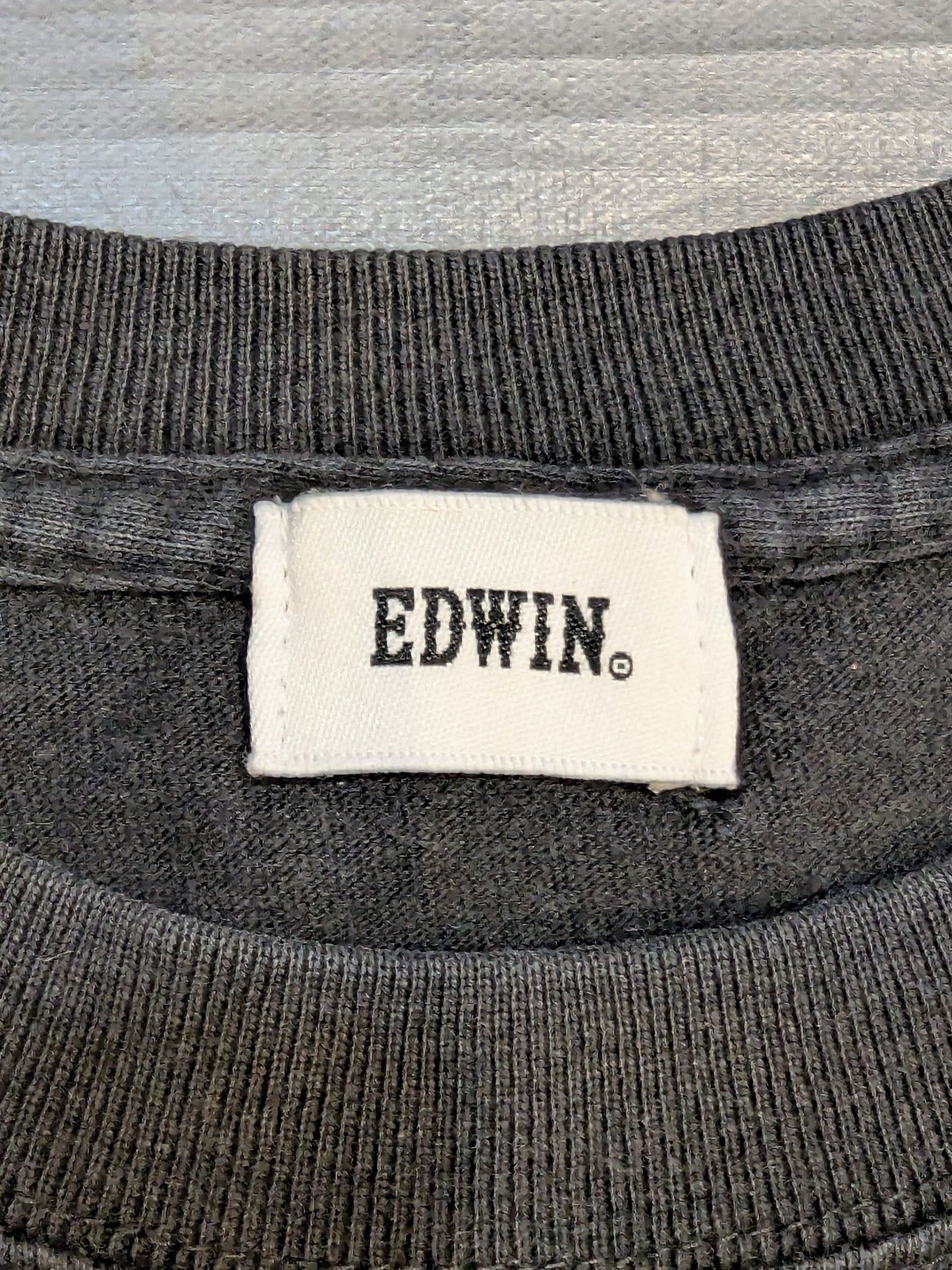 獣神サンダーライガー×EDWIN ボックスロゴTシャツ(ブラック)