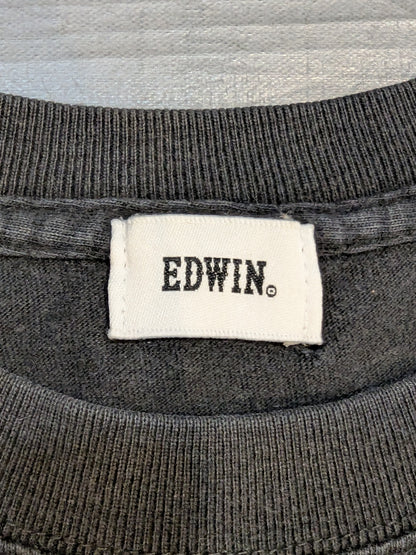 獣神サンダーライガー×EDWIN ボックスロゴTシャツ(ブラック)