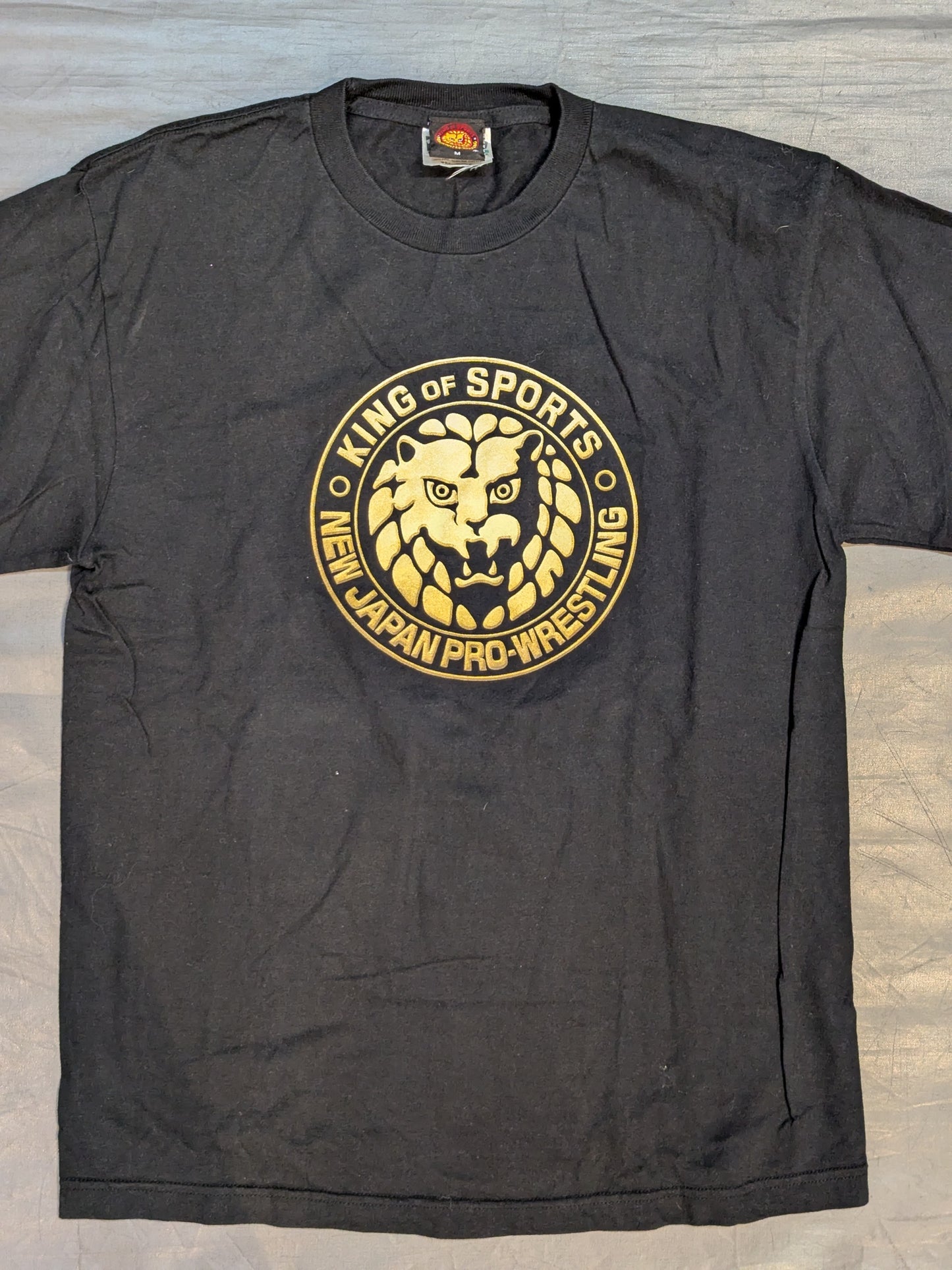 ライオンマーク ロングスリーブTシャツ(ブラック×イエロー)