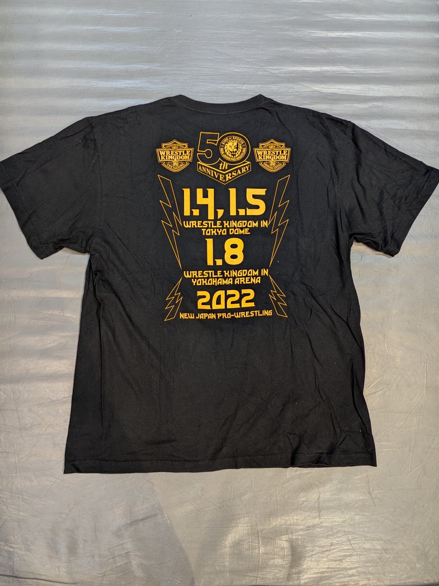 WRESTLE KINGDOM 16 大会記念Tシャツ