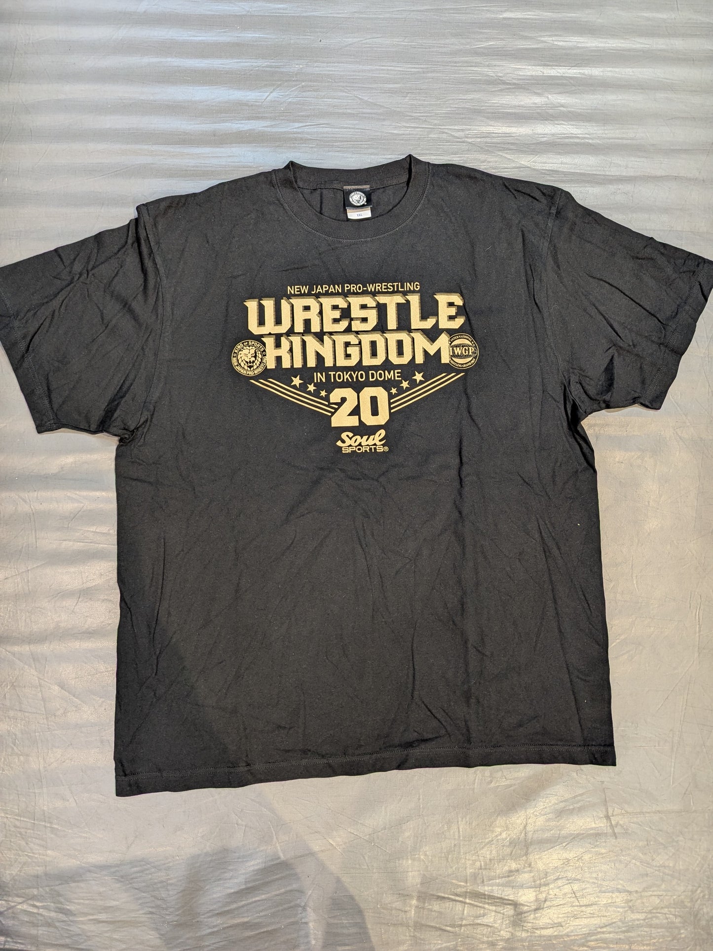 WRESTLE KINGDOM 20 大会記念「SOUL SPORTS」Tシャツ