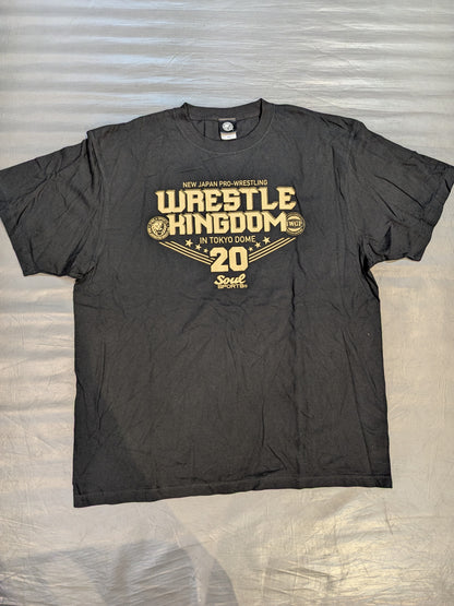 WRESTLE KINGDOM 20 大会記念「SOUL SPORTS」Tシャツ