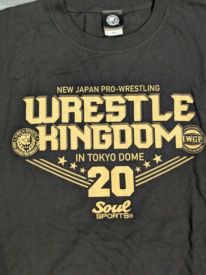 WRESTLE KINGDOM 20 大会記念「SOUL SPORTS」Tシャツ