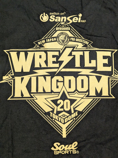 WRESTLE KINGDOM 20 大会記念「SOUL SPORTS」Tシャツ