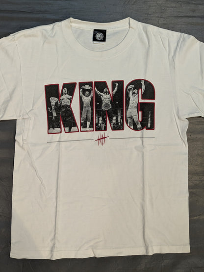 Jay White "KING" T-shirt (White)