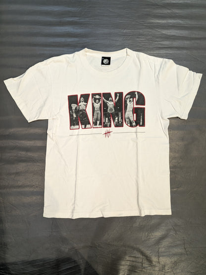 Jay White "KING" T-shirt (White)