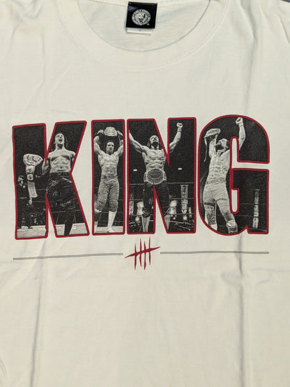 Jay White "KING" T-shirt (White)