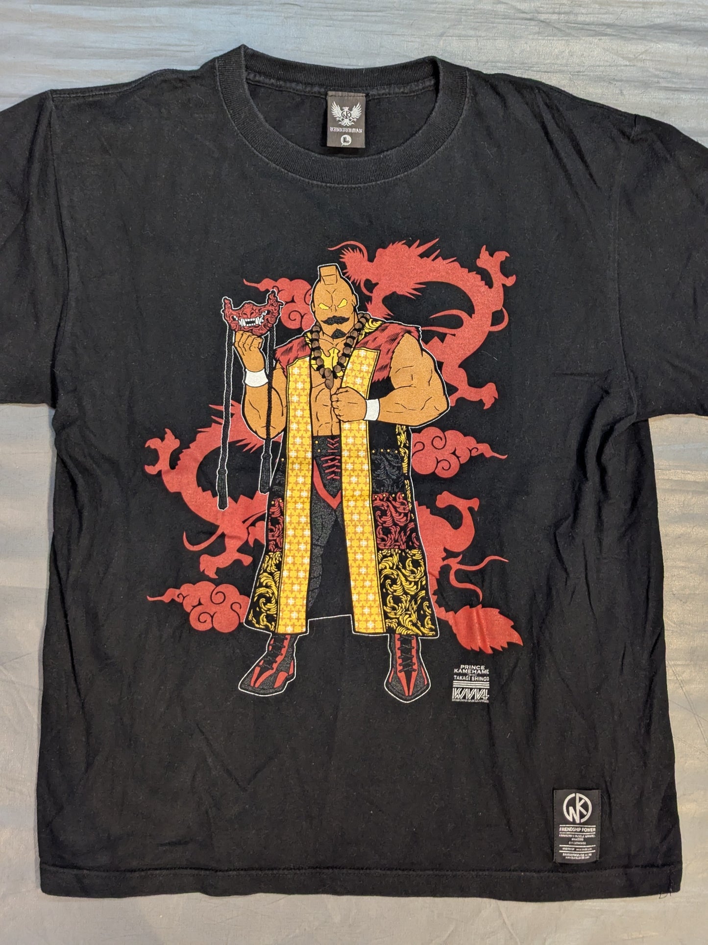 鷹木信悟×プリンス・カメハメ Tシャツ
