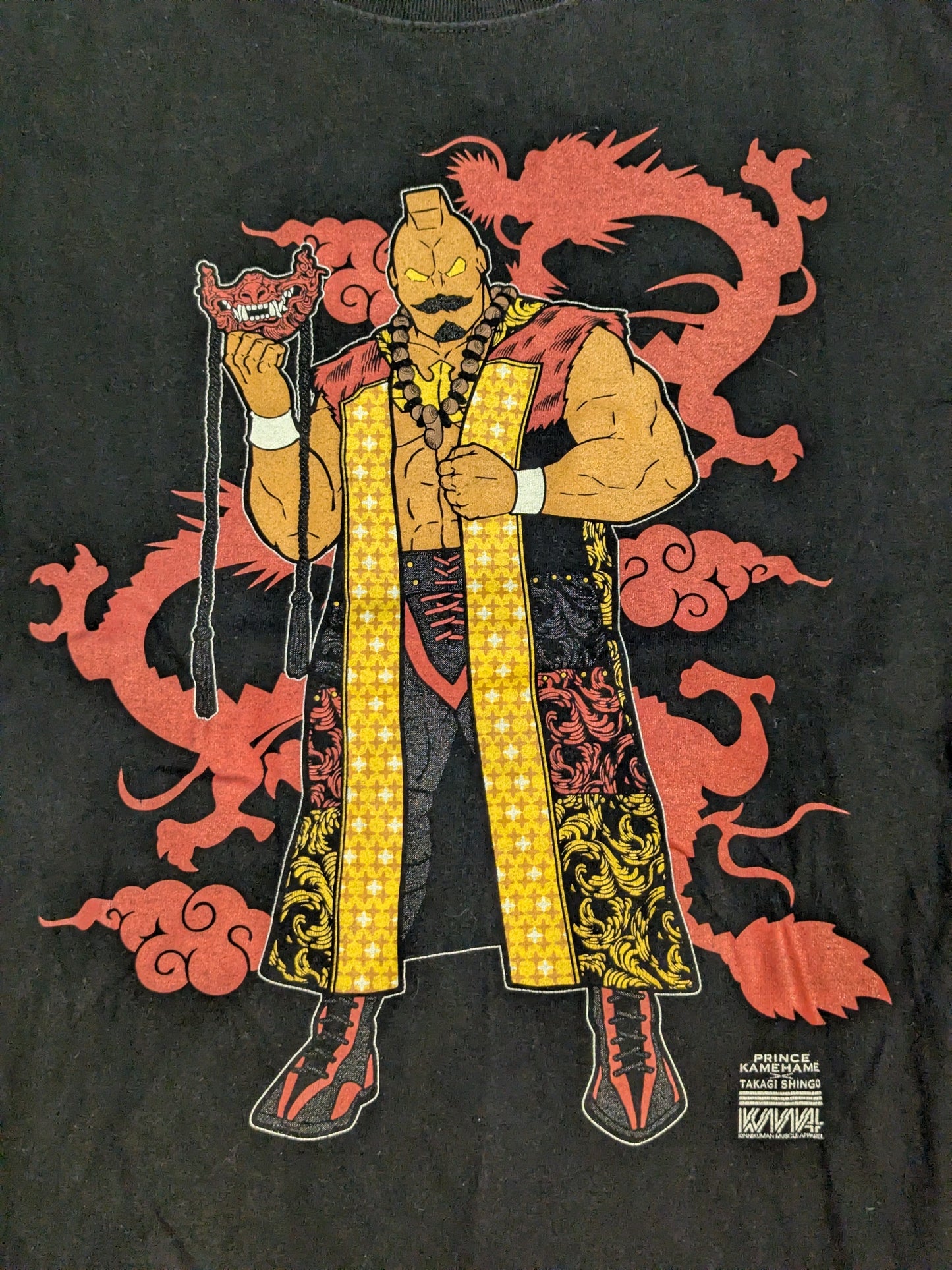 鷹木信悟×プリンス・カメハメ Tシャツ