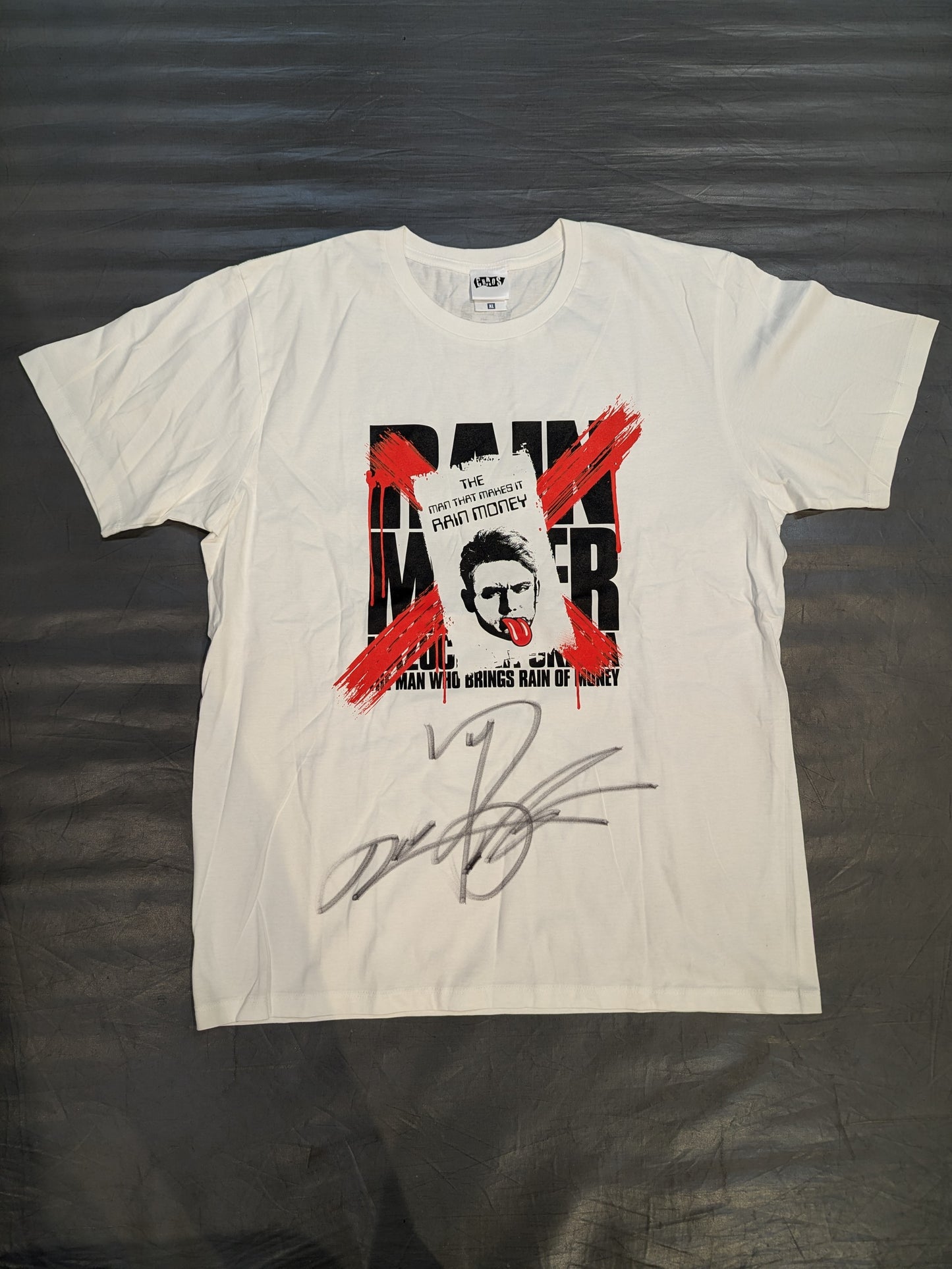 【直筆サイン入り】オカダ・カズチカ「KOREGAHONMONO」Tシャツ(ホワイト)