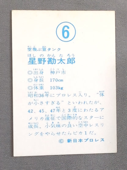 Kantaro Hoshino Yamakatsu (Yamakatsu) Pro Wrestling Card (6)
